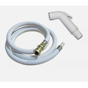 Plumb Pak PP815-8 White Kitchen Sink Sprayer 8-7/8 H x 7-1/8 W in. with Hose